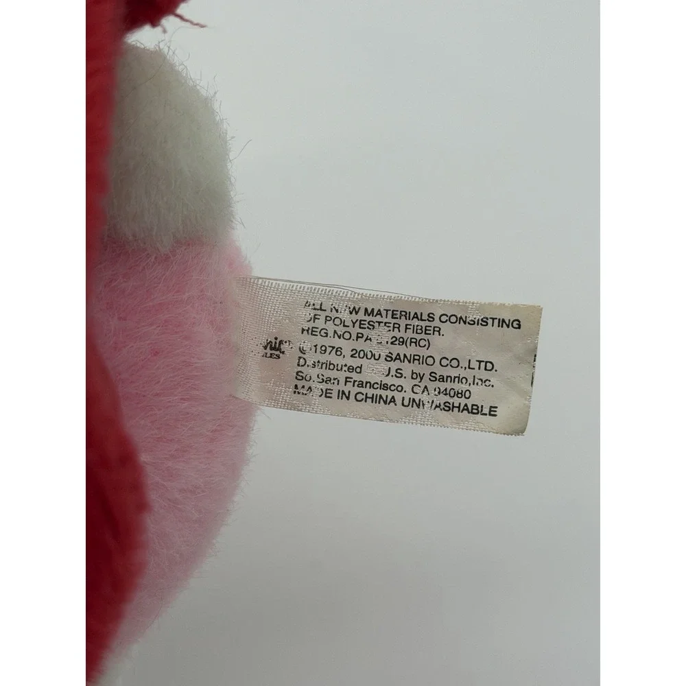 Sanrio Hello Kitty 2000's Pink Flower Red Dress Vintage Hard To Find